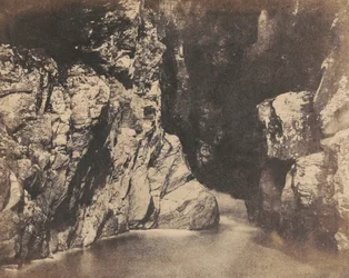 Lammikon rannat, Dunkeldin Rumbling Bridge,c. 1853 (kuva)