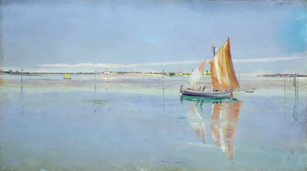 On the Lagoon, Venetsia (öljy kankaalle)