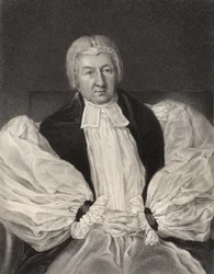 Herbert Marsh, Peterboroughin lordipiispa, kaiverrettu John Cochranin (fl.1821-65), National Portrait Gallerysta, osa II, julkaistu noin 1835 (litho)