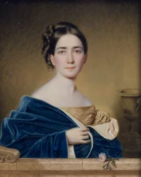 Rouva John Wood Dodge Mary Louise Dodge, 1836.