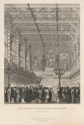 Hänen Majesteettinsa Prorogueing parlamentti - House of Lords