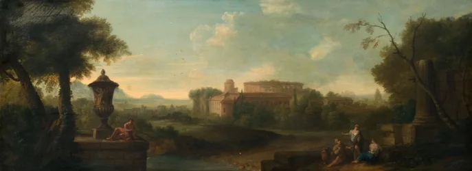Rooma Aventinuksen kukkulalta, 1710.