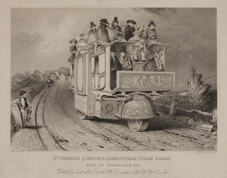 Dr. Churchs London & Birmingham Steam Coach, 1833