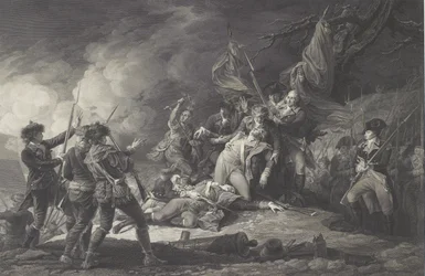 Kenraali Montgomeryn kuolema, Quebecin hyökkäyksessä, joulukuu 1775, 1798