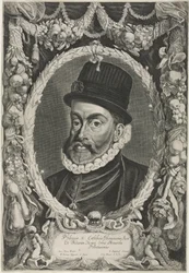 Espanjan kuninkaan Philip II:n muotokuva