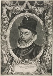 Espanjan kuninkaan Philip II:n muotokuva, 1644.