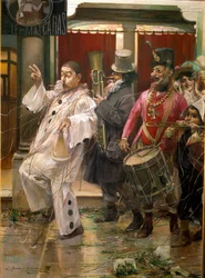 Sevillan karnevaalit, 1800-luku (öljymaalaus)
