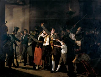 Espanjalaisten patrioottien ampuminen Buen Sucesossa (aamunkoitteessa 3. toukokuuta 1808)