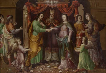 Neitsyen häät, n. 1690.