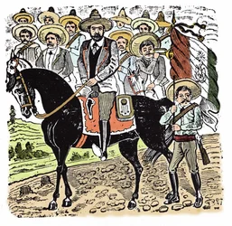 Meksikon vallankumous (1910-1920): Meksikolaisen vallankumouksellisen Francisco Indalecio Maderon (1873-1913) muotokuva