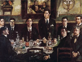 Kokoontuminen Café de Pombossa