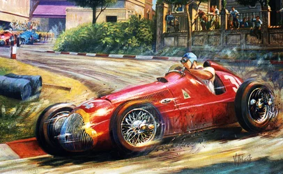 Juan Manuel Fangio, Pescaran kadut