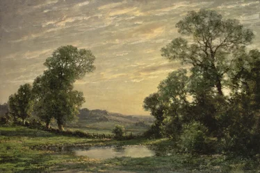 Maisema lähellä Arundelia, Sussex