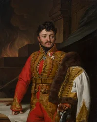 Saksan kieli: k.k. Kenttämarsalkka luutnantti Ferdinand Graf von Wartensleben