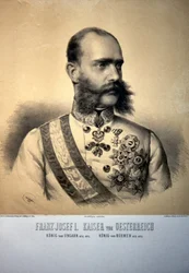 Franz Josef I. 1873 Liitoskuva