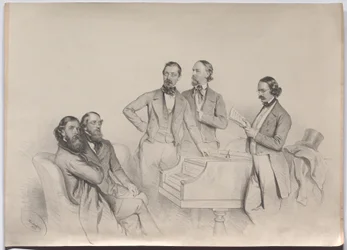 Itävaltalaisia säveltäjiä; Heinrich Proch, Franz von Suppé, Karl Binder, Anton Emil Titl, Anton Maria Storch