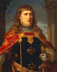 Ranskan Filip IV:n, Filip Kauniina tunnetun kuninkaan, muotokuva (Fontainebleau)