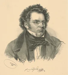 Franz Schubertin muotokuva 1797-1828, 1846.