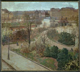 Sankt Johanns Park aikaisin keväällä