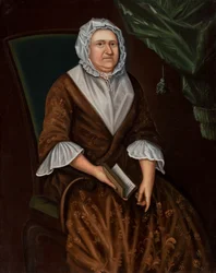 Faith Savage, rouva Cornelius Waldo, c. 1750 (öljy kankaalle)