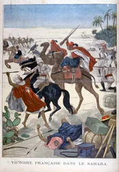 Ranskan voitto Saharassa, 1900