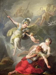 Minervan ja Marsin välinen taistelu, 1771