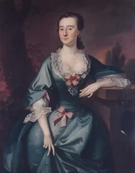 Rouva David Chesebrough, 1754.