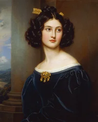 Nanette Kaulan muotokuva (1812 - 1876)