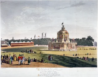 Green Park, Westminster, Lontoo, 1814