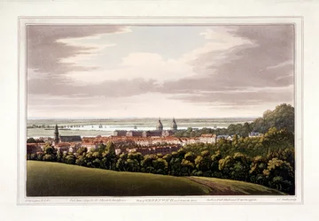 Näkymä Greenwichiin, Lontooseen, 1795
