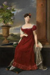 Mary Lodgen muotokuva (öljy kankaalle)