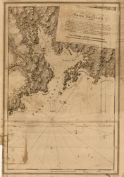 The Atlantic Neptune, julkaistu Ison-Britannian kuninkaallisen laivaston käyttöön,