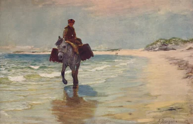 Rannikolla, Connemara, 1881.