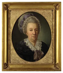 Prinsessa Jekaterina Ivanovna Cherkasovan muotokuva 1727-1797, os Hedvig Elisabeth von Biron, 1781