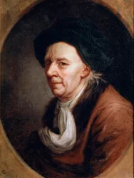 Matemaatikko Leonhard Eulerin muotokuva, 1707-1783, saksalainen maalaus 1700-luvulta
