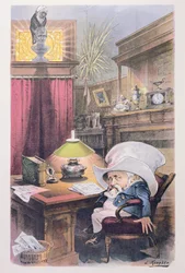"The Raven" (väri litho)