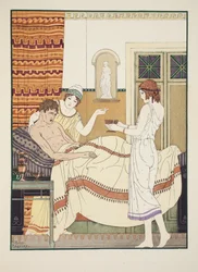 Invalides Broth, kuvitus teoksesta "The Complete Works of Hippocrates", 1934