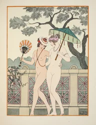 Kävelemme alasti niin paljon kuin voimme, kuvitus teoksesta "Hippokrateen teokset", 1934
