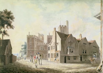 Näkymä arkkipiispan palatsista, Lambeth