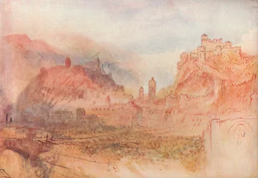 Bellinzona: Etelästä, 1909