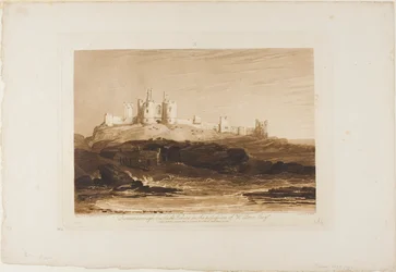 Dunstanborough Castle, levy 14 Liber Studiorumilta