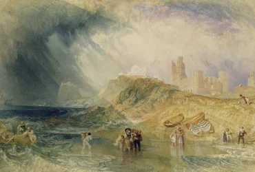Holy Island, Northumberland, noin 1820