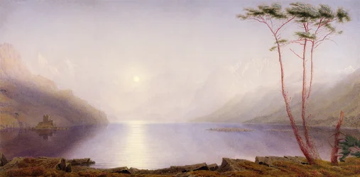Loch Duich, kesäinen kuutamo