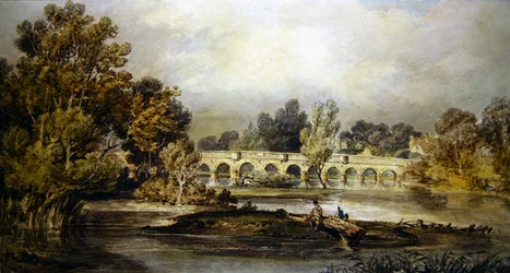 Maidenhead Bridge (akvarelli paperille)
