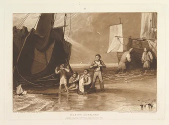 Marine Dabblers Liber Studiorum, osa VI, levy 29, kesäkuu 1811.