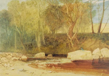 On the Washburn, n. 1815 (akvarelli ja grafiitti valkoisella korostuksella paperilla)