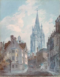 Oxford: St Marys Oriel Lanelta, 1792-1793
