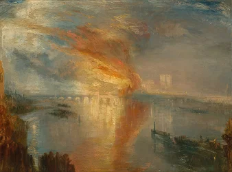 The Burning of the Houses of Lords and Commons, 16. lokakuuta 1834. 1835