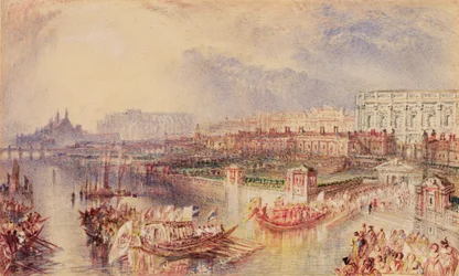 Whitehall, n. 1835 (akvarelli paperille)