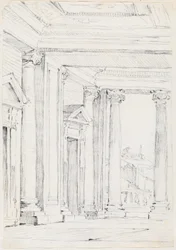 Palazzo Nuovon portico Campidogliossa